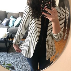 NWT Black and White Blazer